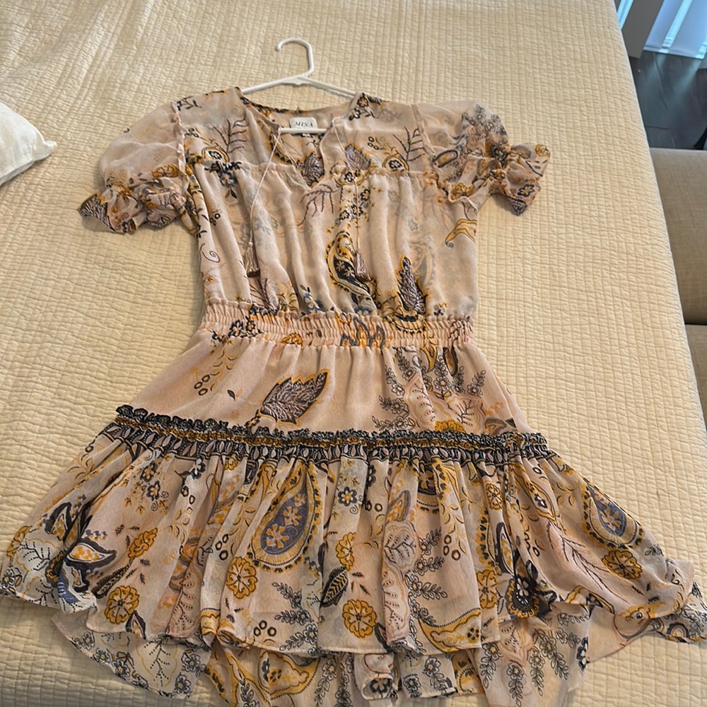 Misa Los Angeles Lilian paisley dress size small